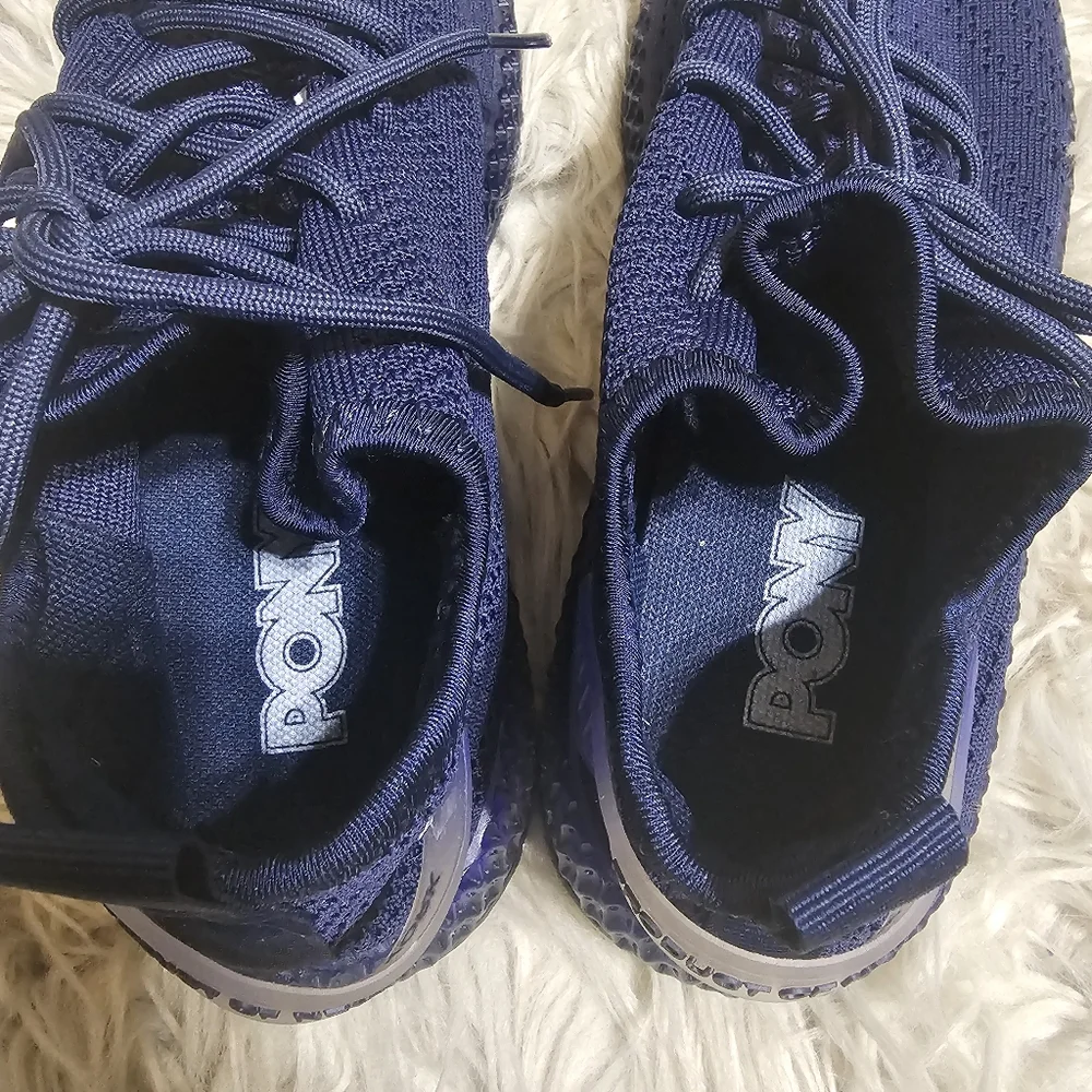 PONY Mens Blue Sneaker 8 - Picture 5 of 7